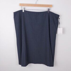 Calvin Klein Classic Gray Skirt size 20W NWT